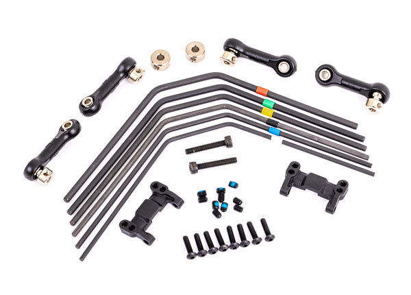 9595 TRAXXAS SWAY BAR KIT SLEDG (FRONT & REAR)