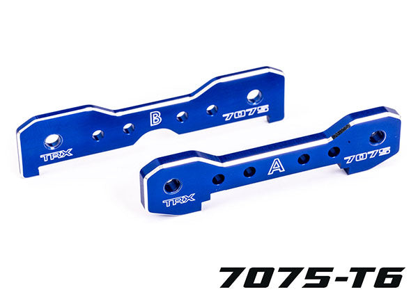 9629 TRAXXAS TIE BARS FRONT ALUM BLUE