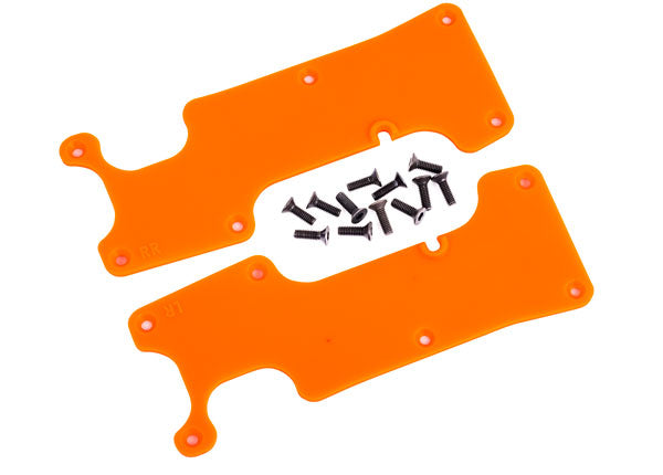 9634T TRAXXAS SUSPENSION ARM COVERS ORANGE REAR(L&R)