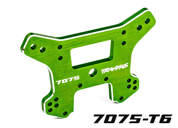 9639G TRAXXAS SHOCK TOWER FRONT ALUM GREEN