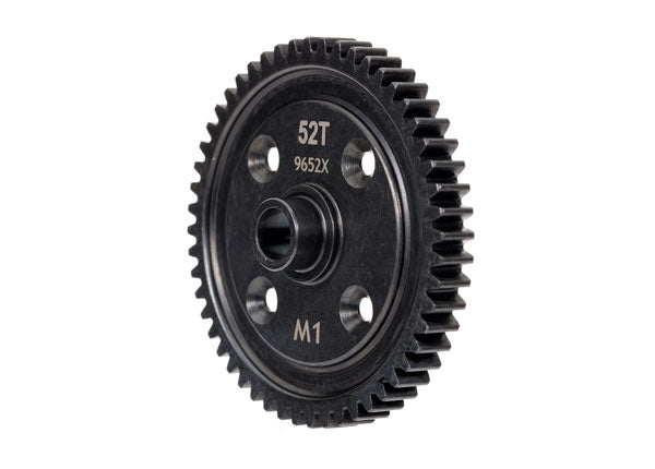 9652X TRAXXAS SPUR GEAR 52T MACH STEEL 1.0MP