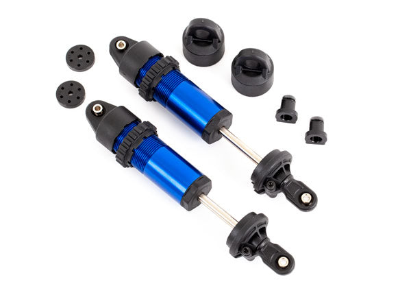 9660 TRAXXAS SHOCKS GT-MAXX ALUM(BLUE-ANO)  (2)