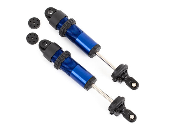 9661 TRAXXAS SHOCKS GT-MAXX LONG ALUMN (BLUE-ANOD)