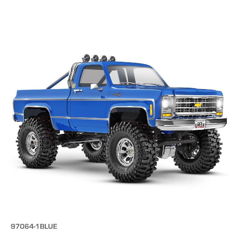 Traxxas Trx-4M Crawler 1979 K10 Body 1/18 4Wd 97064-1 Blue