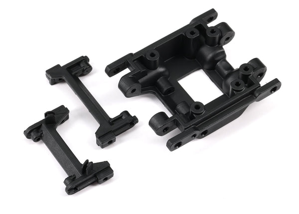 9736 TRAXXAS SKIDPLATE CENTER/ BUMPER MOUNT FRONT/ BUMPER MOUNT REAR