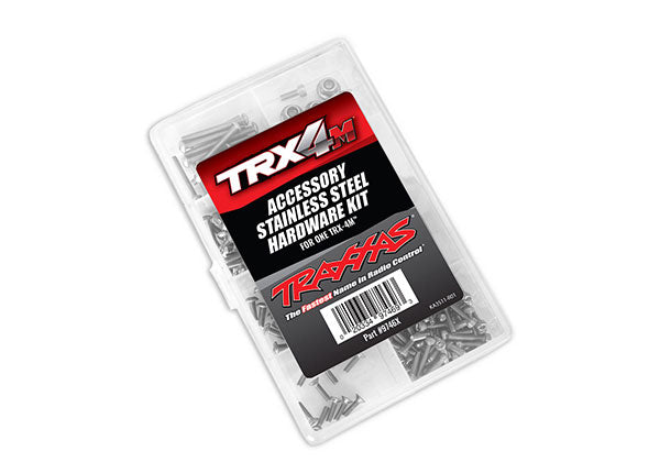 9746X TRAXXAS HARDWARE KIT STAINLESS STEEL  (FOR 1:18-SCALE FORD BRONCO OR LR DEFENDER)