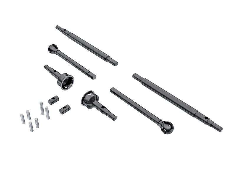 9756 TRAXXAS AXLE SHAFTS (F&R)/ STUB AXLES