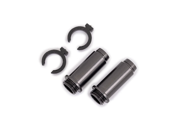 9763-GRAY TRAXXAS GRAY- BODY GTM SHOCK 6061-T6 ALUM