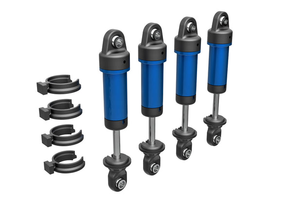 9764-BLUE TRAXXAS BLUE - SHOCKS GTM 6061-T6 ALUM