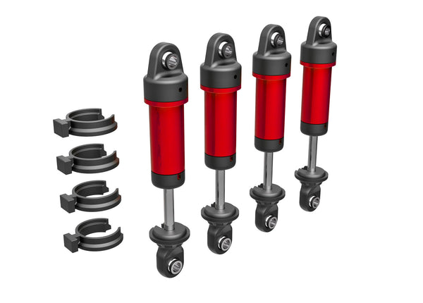 9764-RED TRAXXAS RED - SHOCKS GTM 6061-T6 ALUM