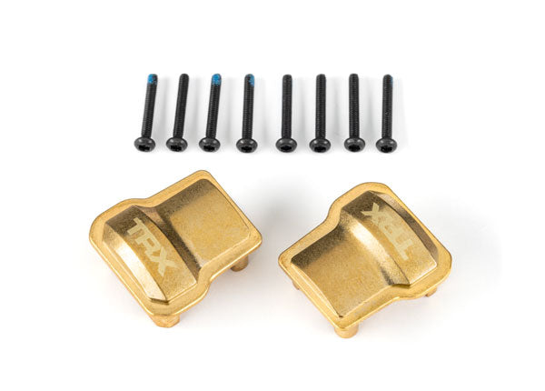 9787 TRAXXAS AXLE COVER, BRASS (2)