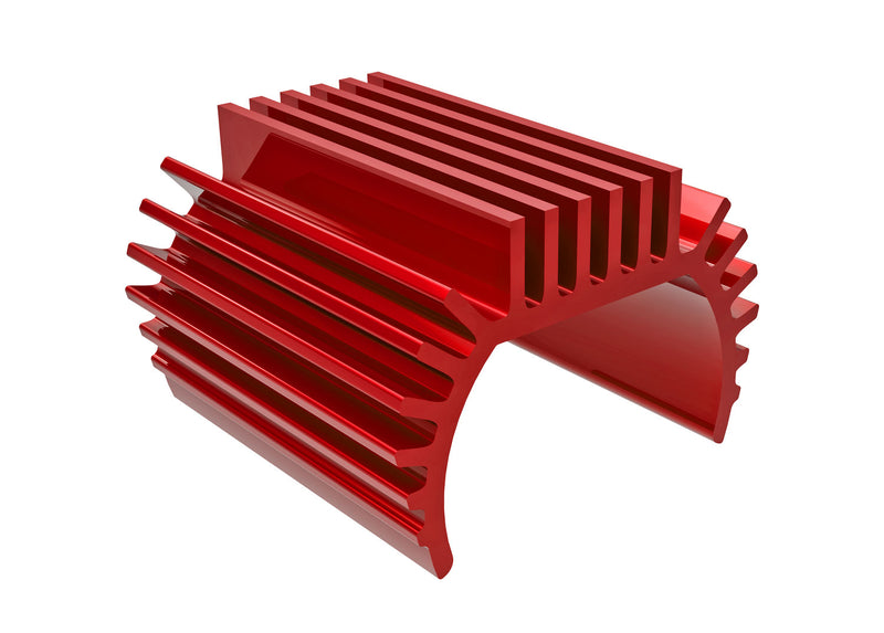 9793-RED TRAXXAS HEAT SINK TITAN 87T MOTOR RED