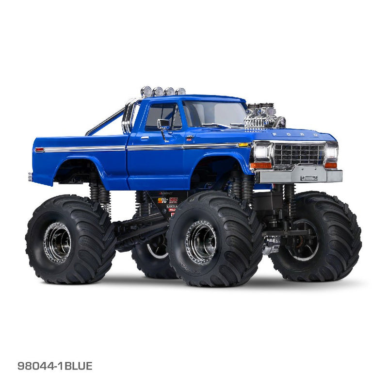 TRAXXAS TRX-4M Ford F150 Monster Truck - BLUE