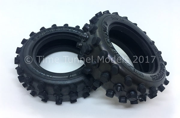 TAMIYA FRONT TYRES - HOT SHOT