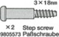 19805573 TAMIYA STEP SCREW 3 X 18MM (2PCS)