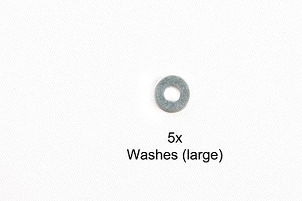 19805818 TAMIYA 3MM WASHER (LARGE) (5 PCS.)