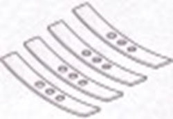 19808094 TAMIYA LEAF SPRING D (4) FOR 58372