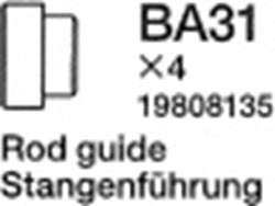TAMIYA SHAFT GUIDE (4) FOR 58391