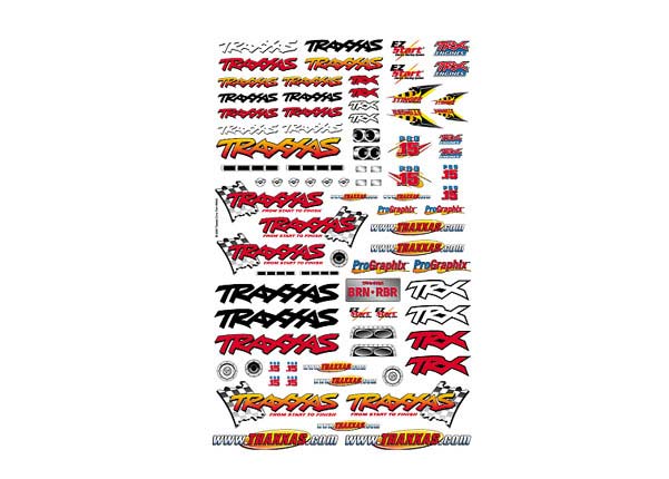 9950 TRAXXAS OFFICIAL TEAM DECAL SET