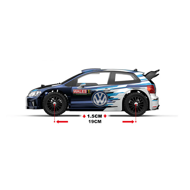 MJX 1/14 Hyper Go Volkswagen Polo R WRC Brushless 2S RC Car  MJX-14304