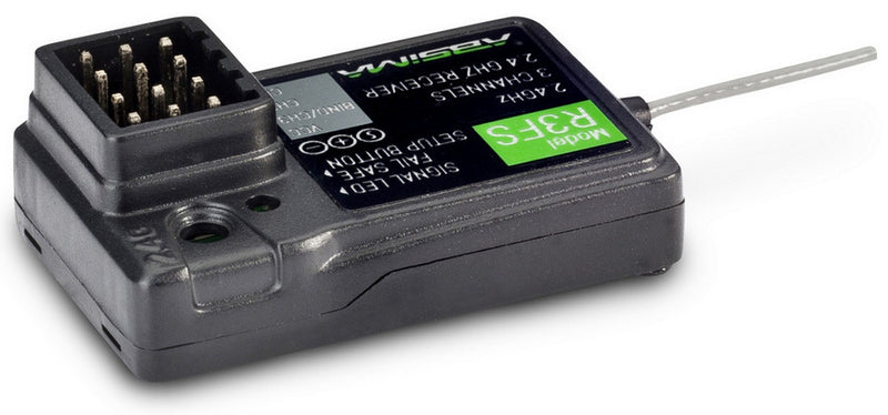 AB2020001 3-channel receiver suitable for CR2S(V2), CR3P and CR4T radio - Waterresistant.