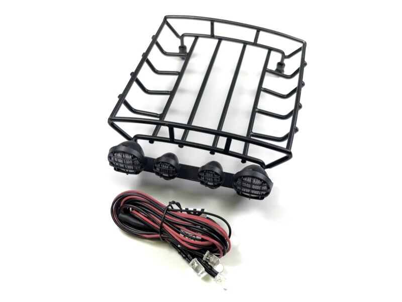 AB2320139 Absima Metal Luggage Rack with LED Set 130mm 1/10scale