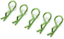 AB2440015 Body Clips small/green (10)