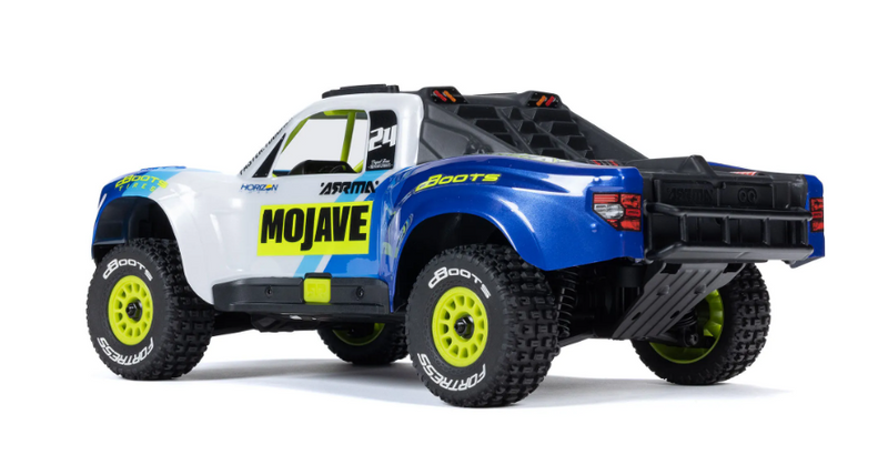 Arrma Mojave Grom 1/18 4x4 Desert Truck RTR, Blue/White, ARA2104T2