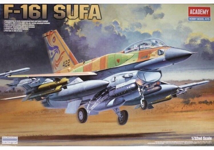 ACA-12105 Academy 1/35 F-16I SUFA Plastic Model Kit