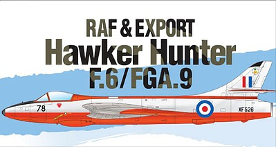 ACA-12312 Academy 1/48 RAF & Export Hawker Hunter F.6/FGA.9 Plastic Model Kit [12312]