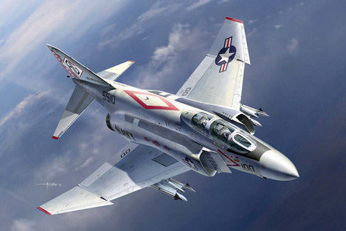 ACA-12323 Academy 1/48 USN F-4J VF-102 Diamondbacks Plastic Model Kit [12323]