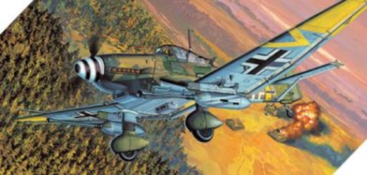 ACA-12404 Academy 1/72 Ju87G-2 Stuka "Kanonen Vogel" Plastic Model Kit [12404] Academy