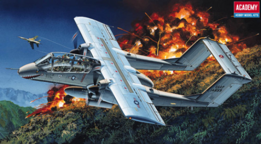 ACA-12463 Academy 1/72 OV-10A Bronco Plastic Model Kit [12463]