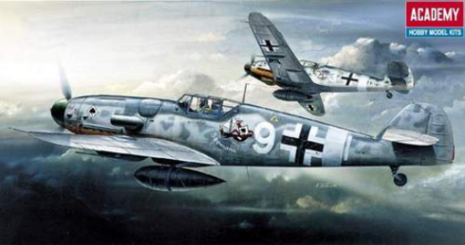 ACA-12467 Academy 1/72 Messerschmitt BF109G-6 Plastic Model Kit [12467]