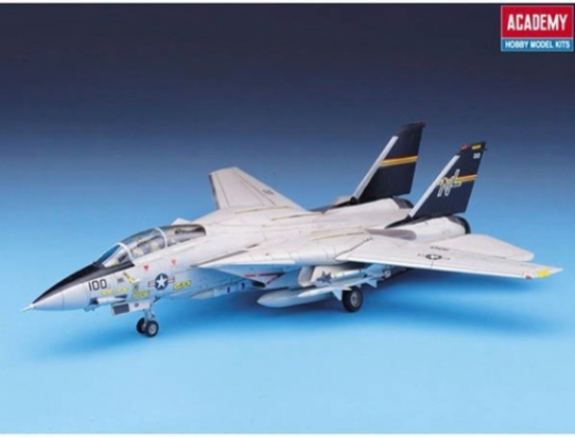ACA-12471 Academy 1/72 F-14A Tomcat Plastic Model Kit [12471] Academy