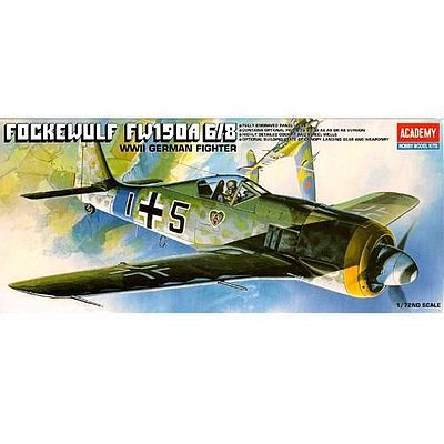 ACA-12480 Academy 1/72 Focke-Wulf FW190A-6/8 Plastic Model Kit [12480] Academy