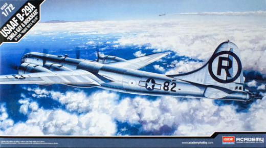 ACA-12528 Academy 1/72 B-29A "Enola Gay & Bockscar" Superfortress Plastic Model Kit [12528]