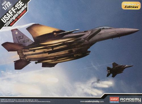 ACA-12550 Academy 1/72 USAF F-15E Eagle "333rd Fighter Squadron" Plastic Model Kit [12550] Academy
