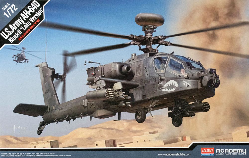 ACA-12551 Academy 1/72 U.S. Army AH-64D Block II "Late Version" [12551] Academy