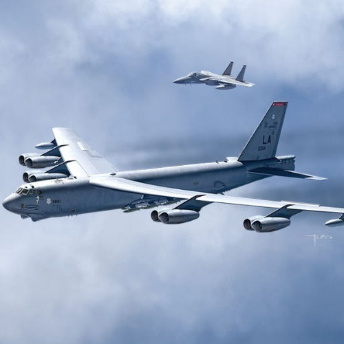 ACA-12622 Academy 1/144 Boeing USAF B-52H 20th BS "Buccaneers" Plastic Model Kit [12622] Academy