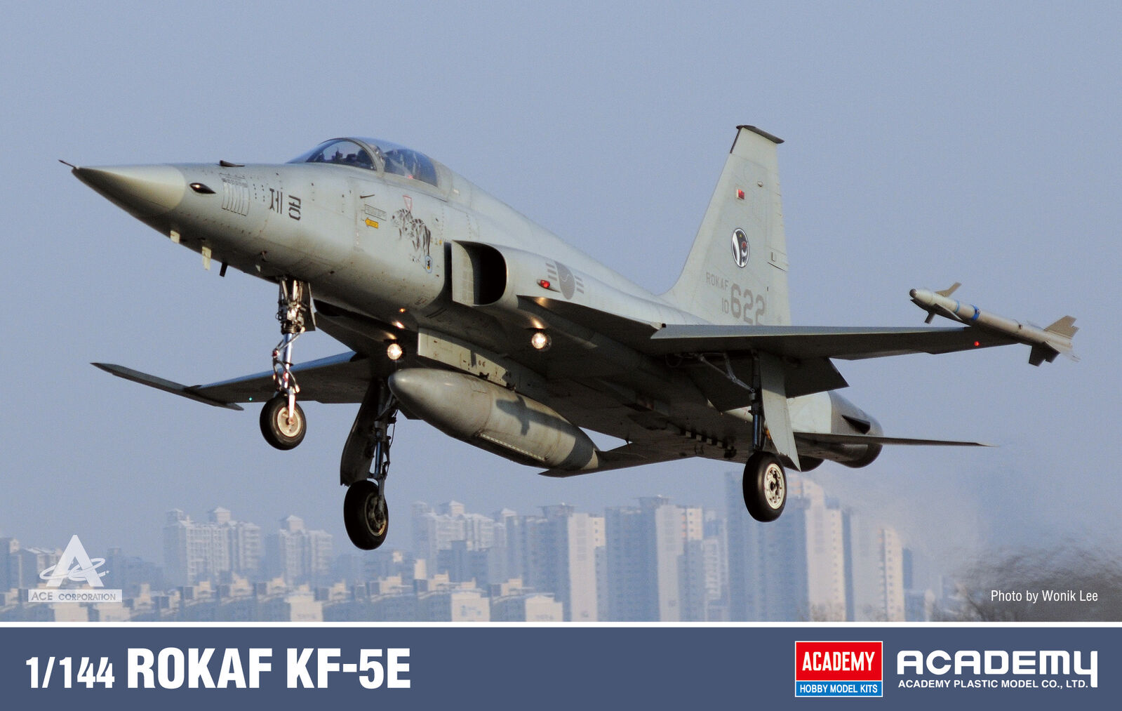 Academy 1/144 Northrop KF-5E Tiger II Plastic Model Kit [12644]