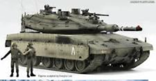 ACA-13227 Academy 1/35 Merkava Mk.IV LIC Plastic Model Kit [13227] Academy