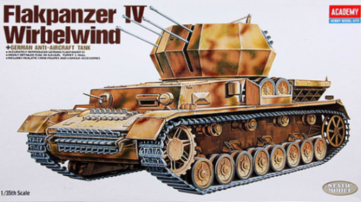 ACA-13236 Academy 1/35 German Wirbel Wind Plastic Model Kit [13236] Academy