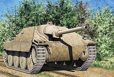 ACA-13278 Academy 1/35 Hetzer Early Production Plastic Model Kit [13278]
