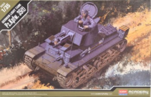 ACA-13280 Academy 1/35 35T German Tank Plastic Model Kit [13280] Academy