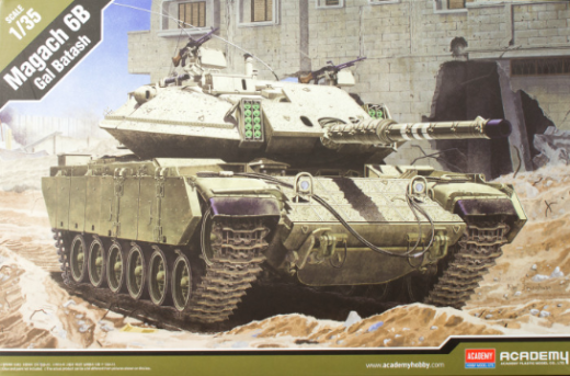 ACA-13281 Academy 1/35 Magach 6B Gal Batash Plastic Model Kit [13281] Academy