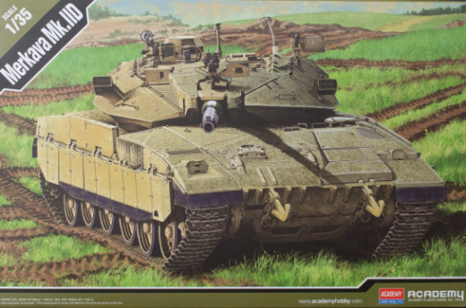 ACA-13286 Academy 1/35 Merkava Mk.IID Plastic Model Kit [13286] Academy