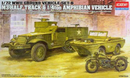 ACA-13408 Academy 1/72 M3 U.S Half Track Plastic Model Kit [13408] Academy