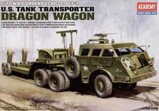 ACA-13409 Academy 1/72 M26 Dragon Wagon Plastic Model Kit [13409] Academy