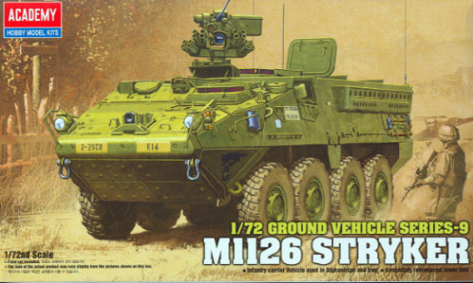 ACA-13411 Academy 1/72 M1126 Stryker Plastic Model Kit [13411]